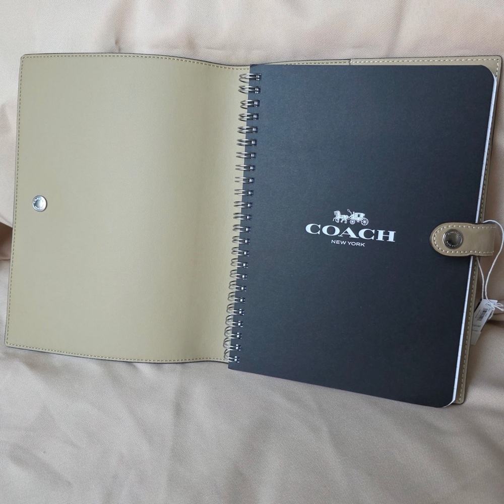 Coach Lemon Notebook Cover + insert - Picture 6 of 11